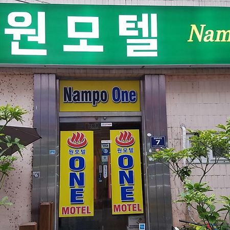 Nampo One Motel Пусан Экстерьер фото